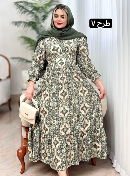 پیراهن فلور دنیا 2148