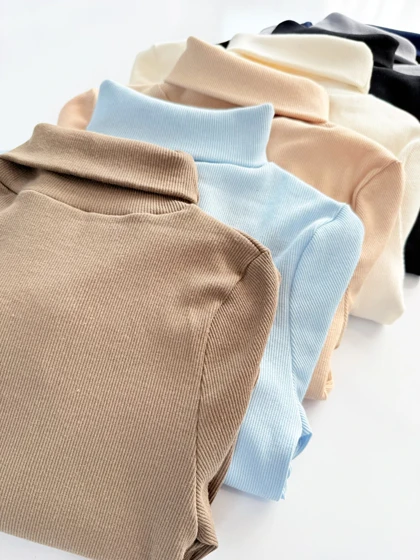 بادی کبریتی یقه اسکی ساده