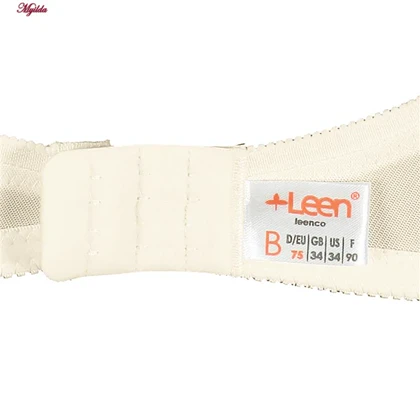 سوتین زنانه لین مدل دکلته نیم تور شیری کد 4680-418