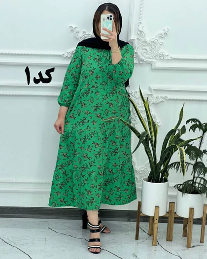 لباس ساحلی کرپ پفکی 4117