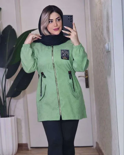 مانتو کلاهدار ترانه
