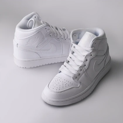 کتانی مستر مدل NIKE air jordan سفید کد 0001