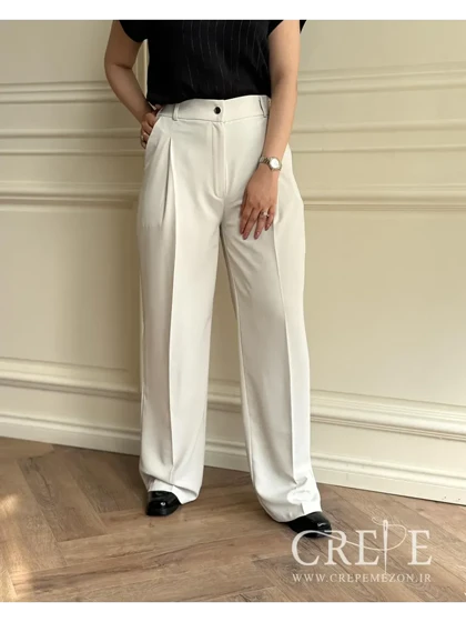 شلوار پشت کش ریگلاژی قد 117