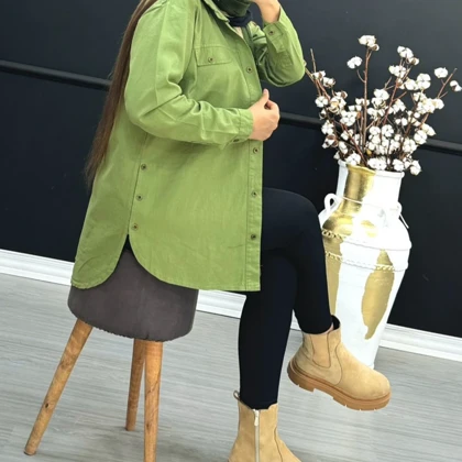 کت کتان زنانه اسپرت