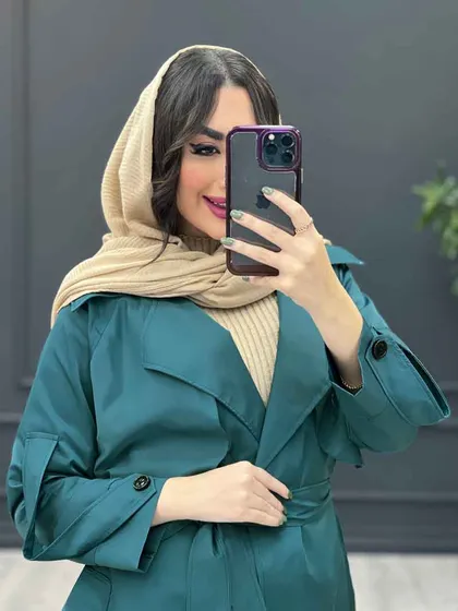 بارانی کوتاه بغل پاگن