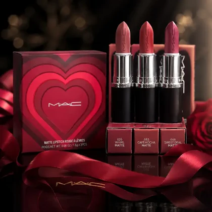 ست رژ لب مک MAC Love Matte Lipstick Set