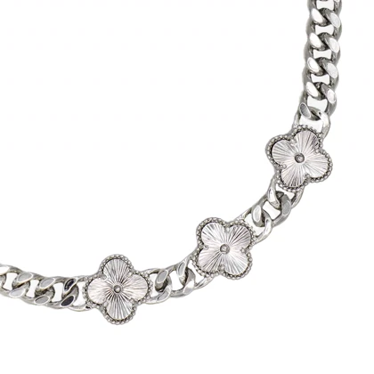 گردنبند زنانه ونکلیف سه گل