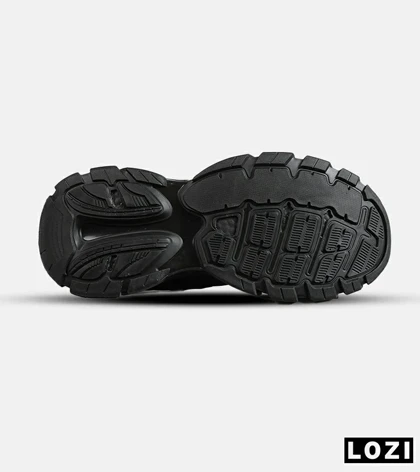 کفش کتانی مردانه و زنانه مشکی BALENCIAGA Track low-top Sneakers مدل 7844