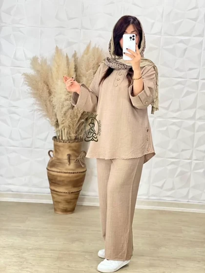 ست شومیز شلوار پانیذ