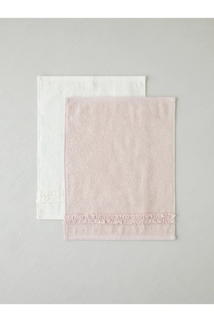 حوله دستی 3 عددی English Home مدل Soft Ruffle پنبه