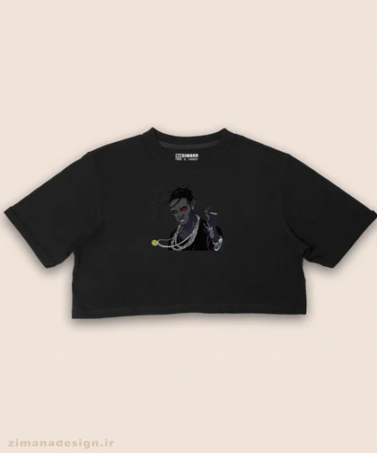 کراپ زنانه طرح تراویس اسکات کد 948