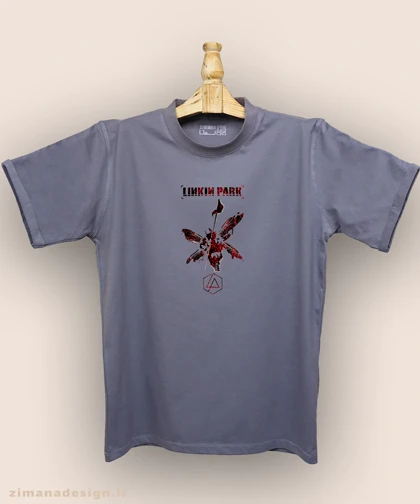 تیشرت مردانه و زنانه طرح گروه لینکین پارک کد 972