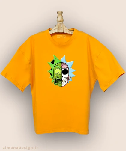 تیشرت لش مردانه و زنانه طرح ریک اند مورتی کد 895