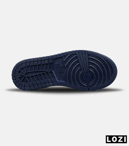 کفش کتانی مردانه و زنانه آبی سفید NIKE AIR JORDAN مدل 8275