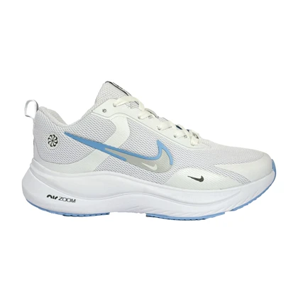 کتانی اسپرت ورزشی مردانه مدل نایک ایرزووم Nike Zoom رنگ سفیدآبی کد 51483