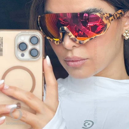 عینک OAKLEY سه لنز FLIGHT JAKET OAKLEY پلنگی