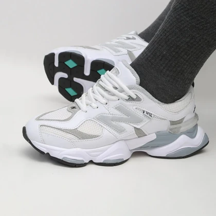کتانی اسپرت مردانه و رنانه مدل نیوبالانس 9060 NEW BALANCEرنگ سفید کد 8995