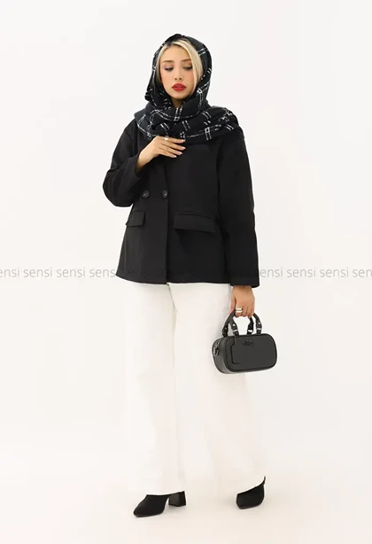 کت فوتر جیر باکسی 2 دکمه کد1004775