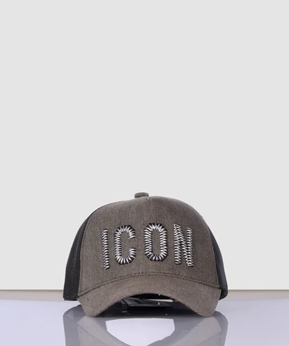 کلاه کپ کتان ICON و پشت توری 6117