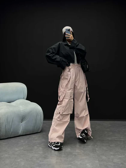 شلوار کارگو BERSHKA
