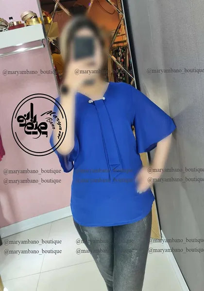 شومیز آستین کلوش