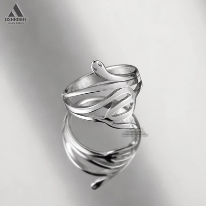 انگشتر زنانه طرح مار Snake Ring S2