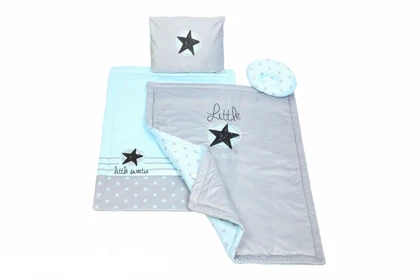 سرویس خواب ستاره آبی چهارتیکه ROSEBORN little sweetie-boy