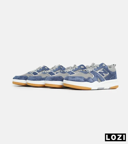 کفش کتانی مردانه و زنانه طوسی آبی NEW BALANCE 550