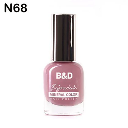 لاک ناخن بی اند دی B&D ساده سری N