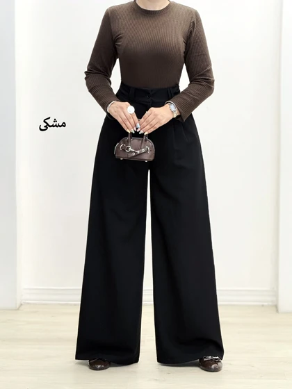 7160-شلوار فول بگ فونیا
