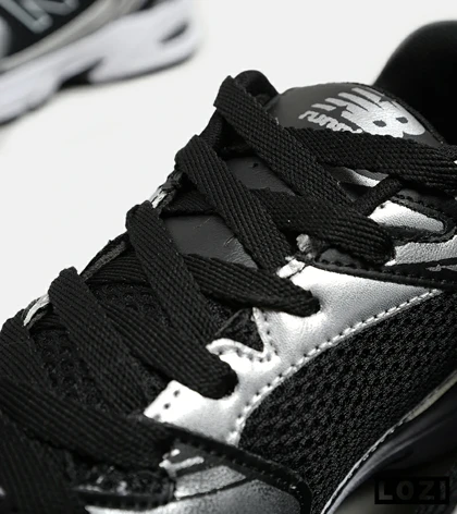 کفش کتانی مردانه و زنانه مشکی نقره ای NEW BALANCE 530