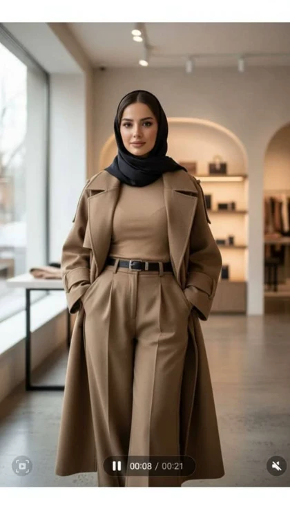 ست پالتو شلوار