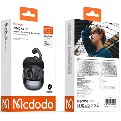 هندزفری بلوتوثی مک دودو MCDODO مدل HP-117 القایی با بلوتوث 5.4
