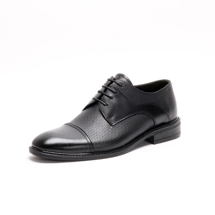 کفش مجلسی مردانه کارا مدل حصیری