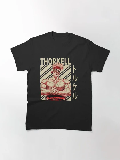 تیشرت حماسه وینلند تیشرت Vinland Saga طرح Thorkell the Tall - Vintage Art
