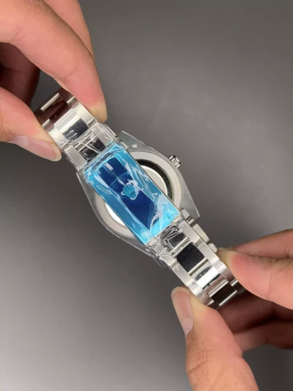 ساعت مچی رولکس میلگاس سیلور صفحه مشکی Rolex Milgauss