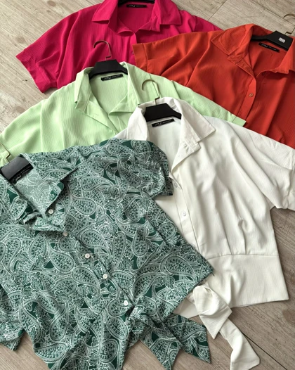 شومیز کراپ جلوگره