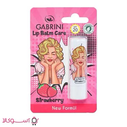 بالم لب گابرینی مدل strawberry وزن 50 گرم
