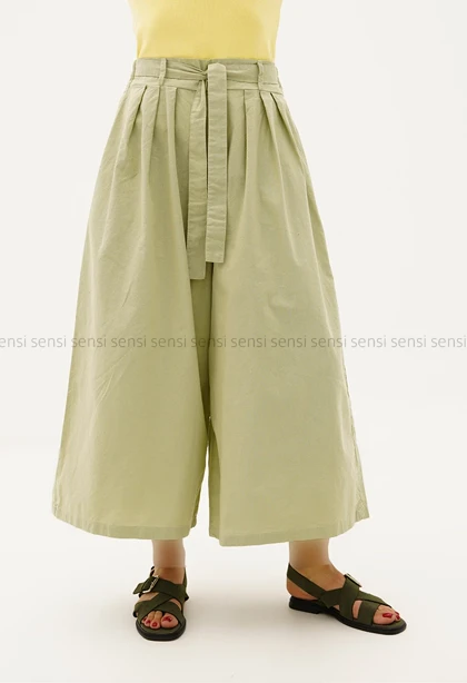 دامن شلواری لینن کد1005627