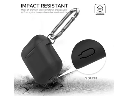 کاور ژله ای سیلیکونی قلاب دار ایرپاد AHA Style PT06 Silicone jelly Case Airpods 2/1