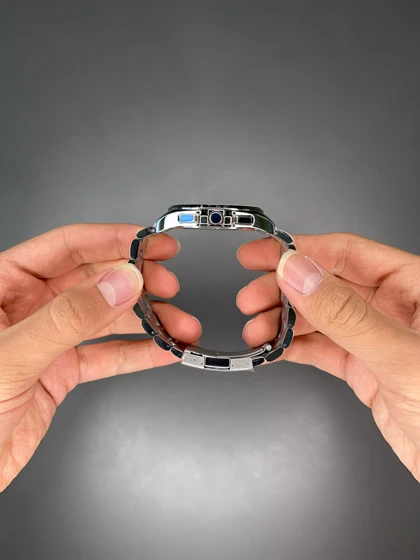 ساعت مچی سیتیزن کورنوگراف سیلور صفحه مشکی Citizen