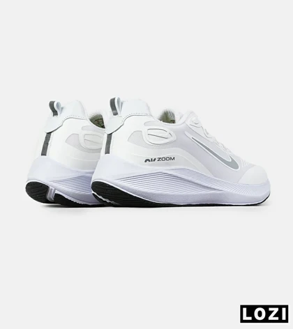 کفش کتانی مردانه و زنانه سفید نایک NIKE air zoom مدل 7590
