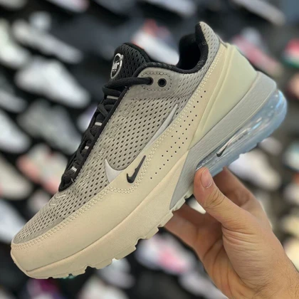 کفش راحتی مردانه نایک ایرمکس 270 Air max کپسول دار و راحت رنگ کرم