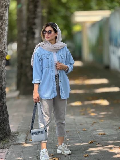 مانتو جین آدرینا ( دارای ایراد جزئی )