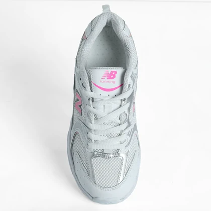 کتانی مدل new balance 530-سفید صورتی کد 1504
