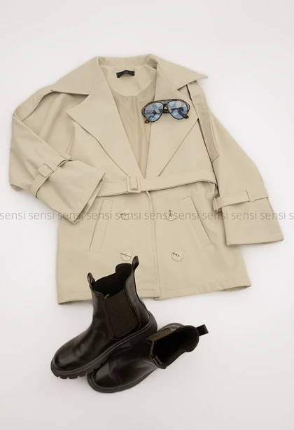 بارانی سانتانا آستر دار@@کد1004888