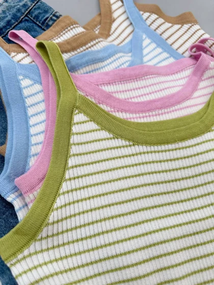 تاپ دوبنده راه راه کد 3997