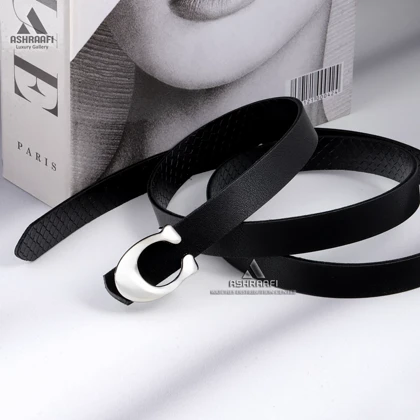 کمربند زنانه کوچ Coach Leather Belt BL128