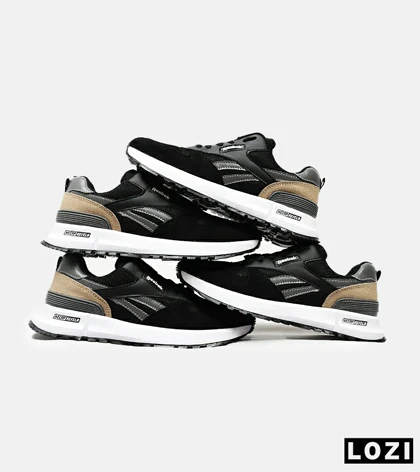 کفش کتانی مشکی طوسی REEBOK Unphased Pro مدل 4862