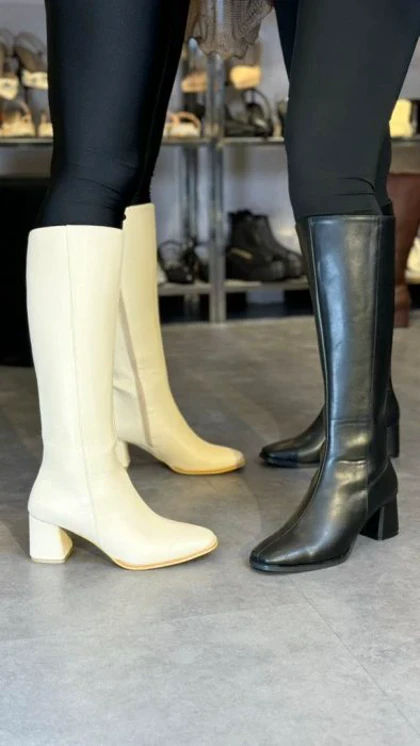 بوت پاشنه‌بلند جیران کد 8000